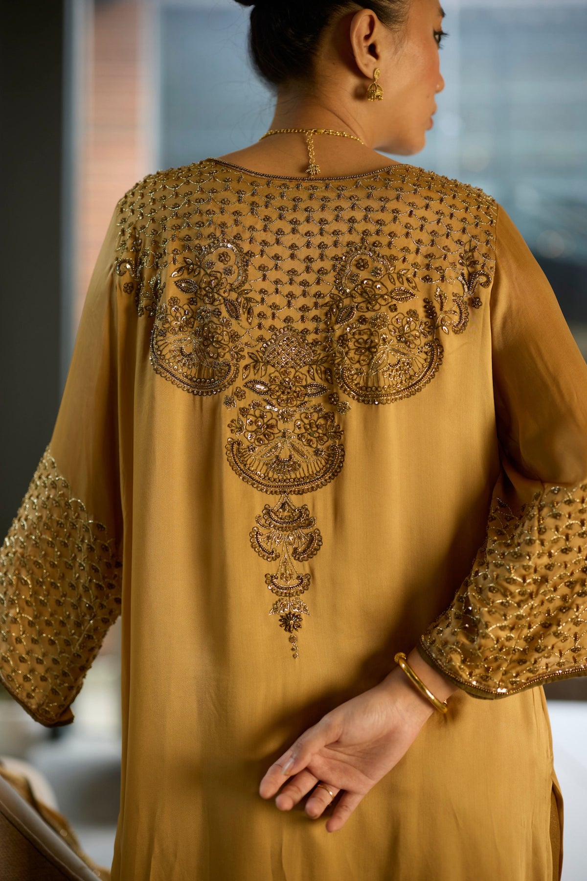 Mustard Prana Kurta Set