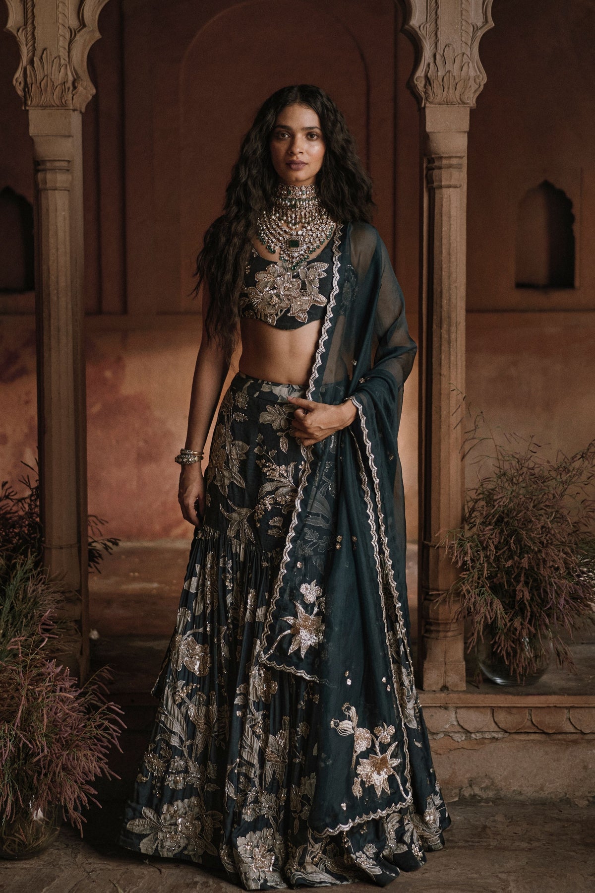 Romantic Fish Cut Lehenga Set