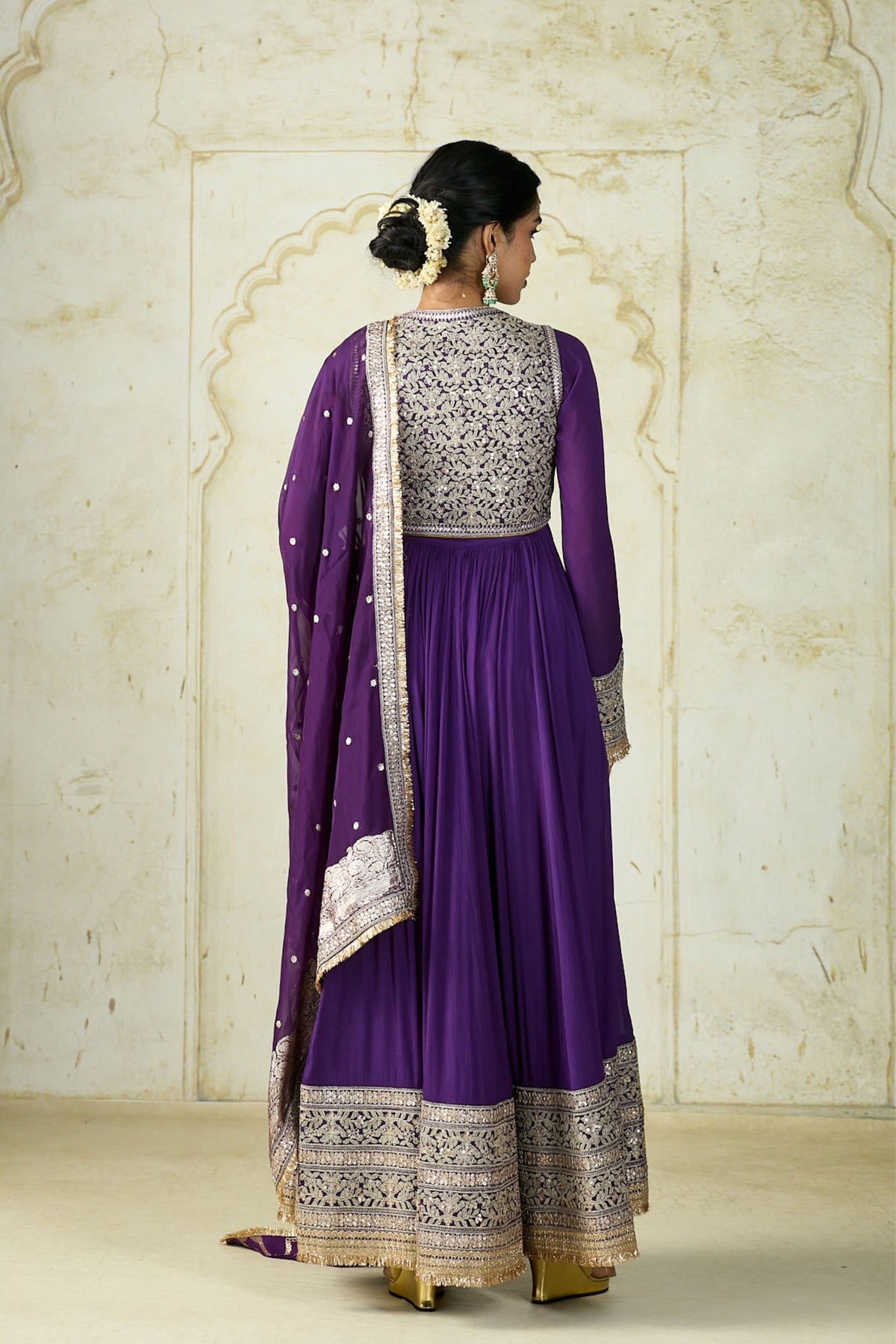 Afsa Anarkali Set