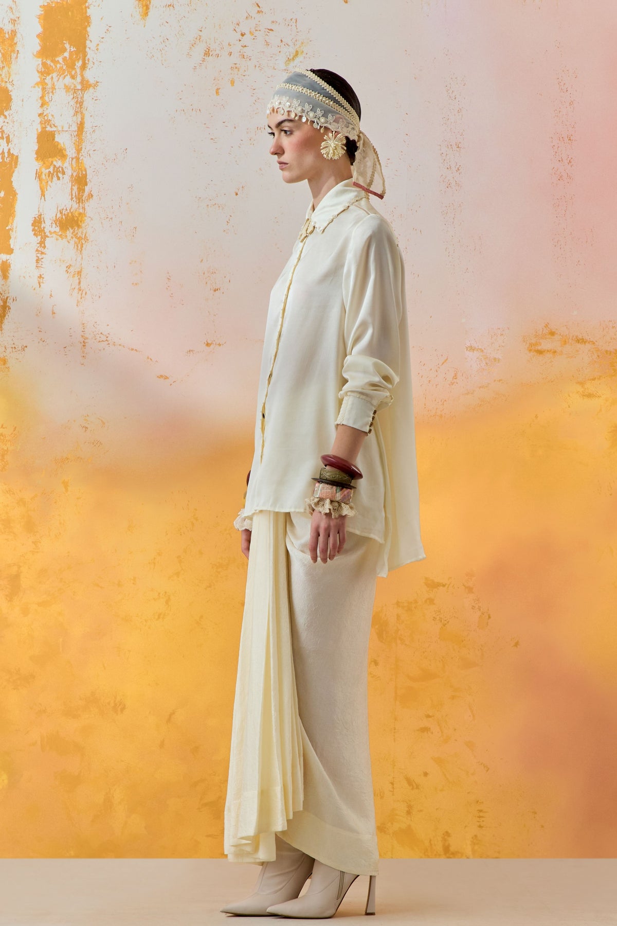 Mogra Atri Straight Co-ord Set
