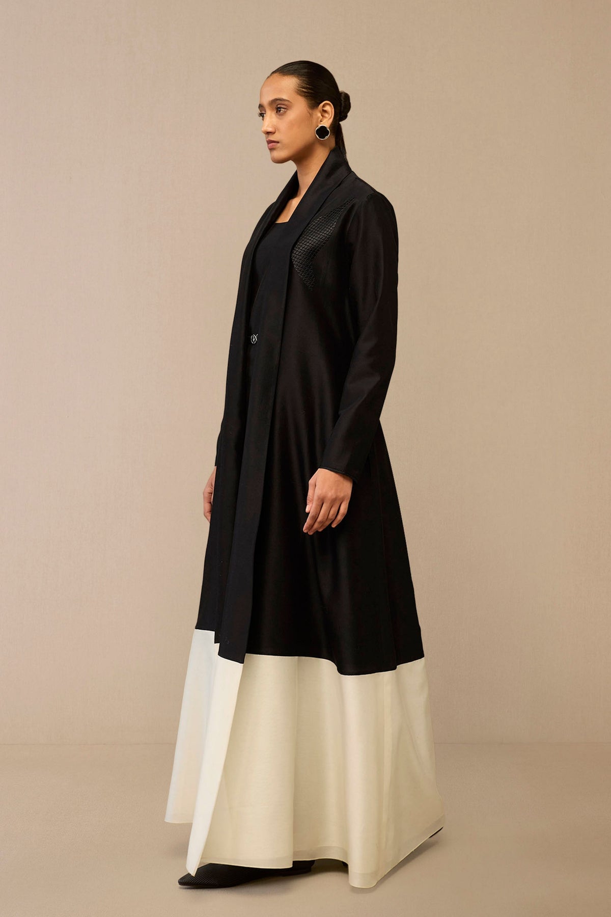 Black Dil-e-zaar Jacket Set