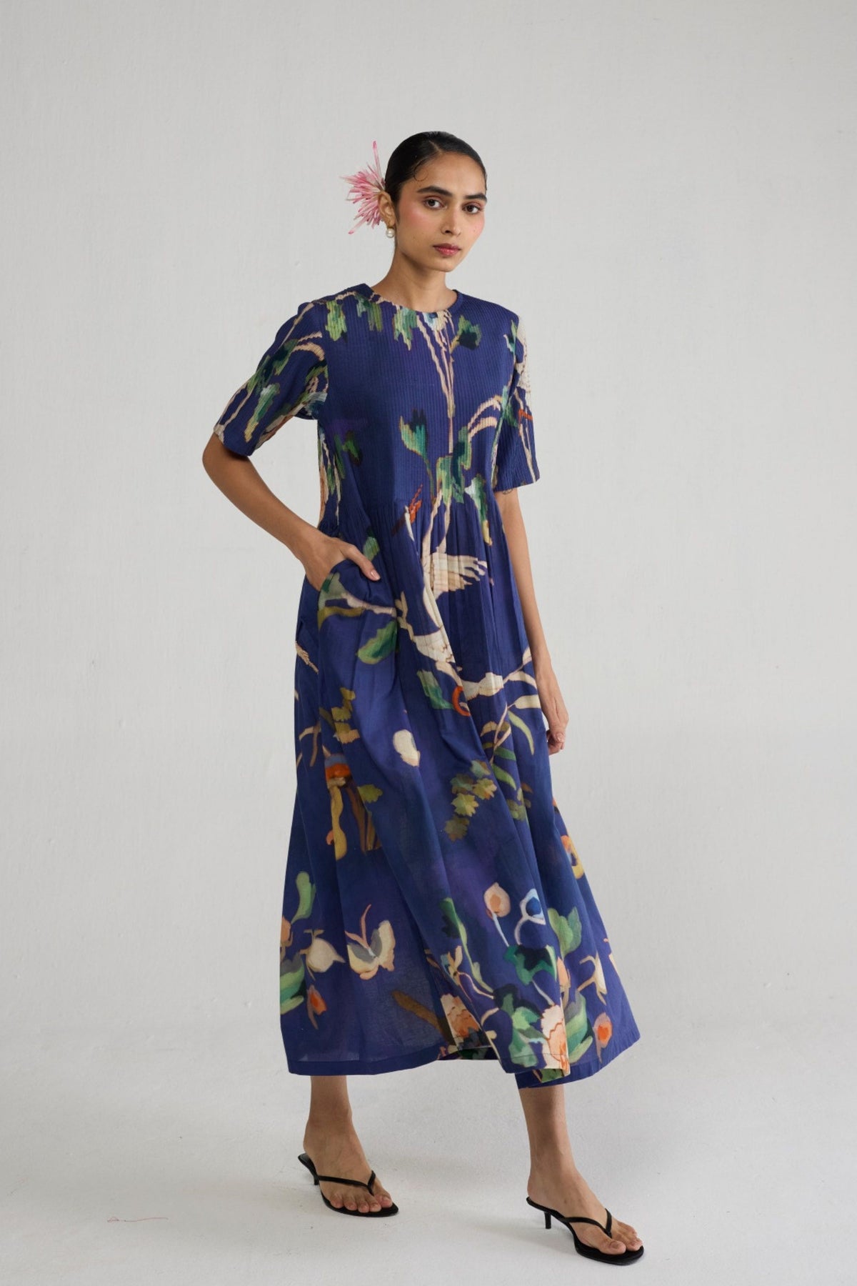 Fuji Pintucks Dress
