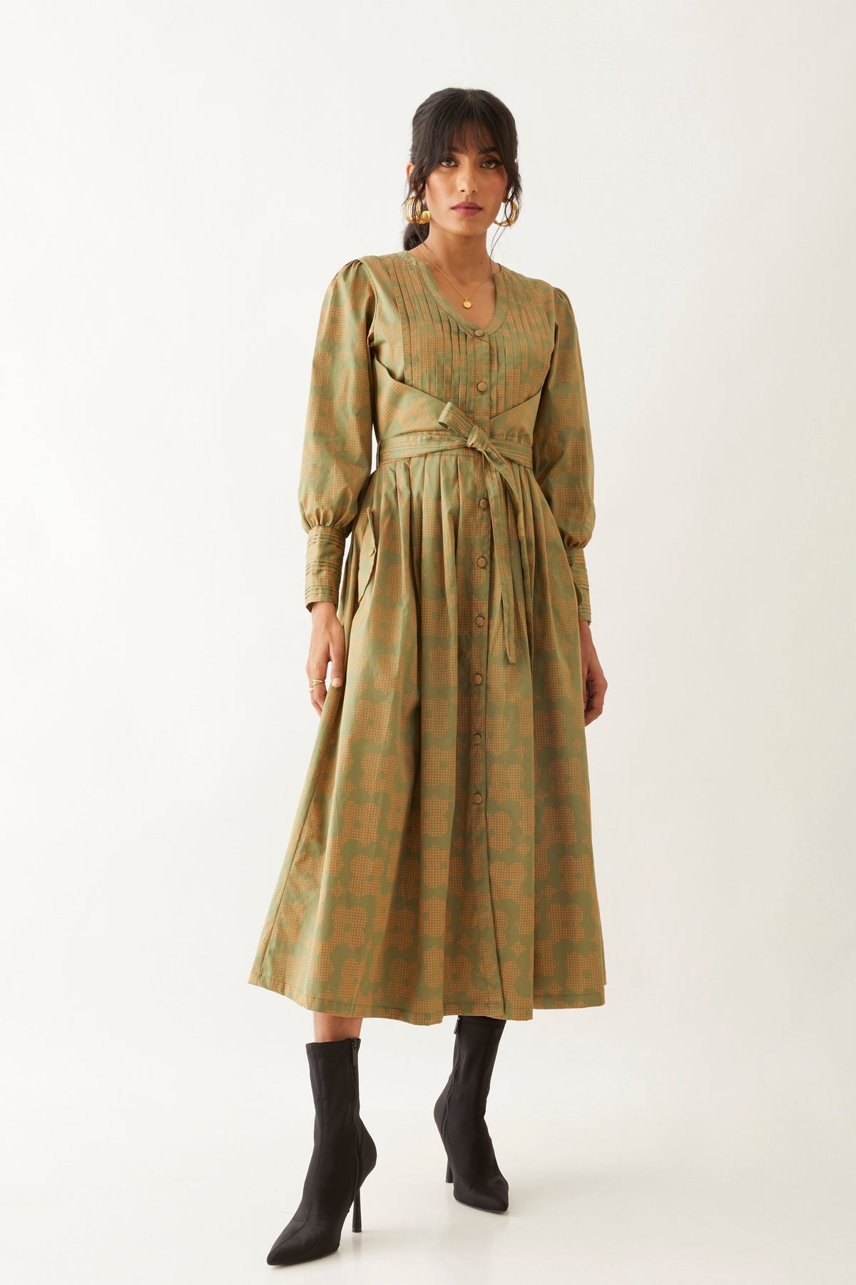 Zeba Sage Dress