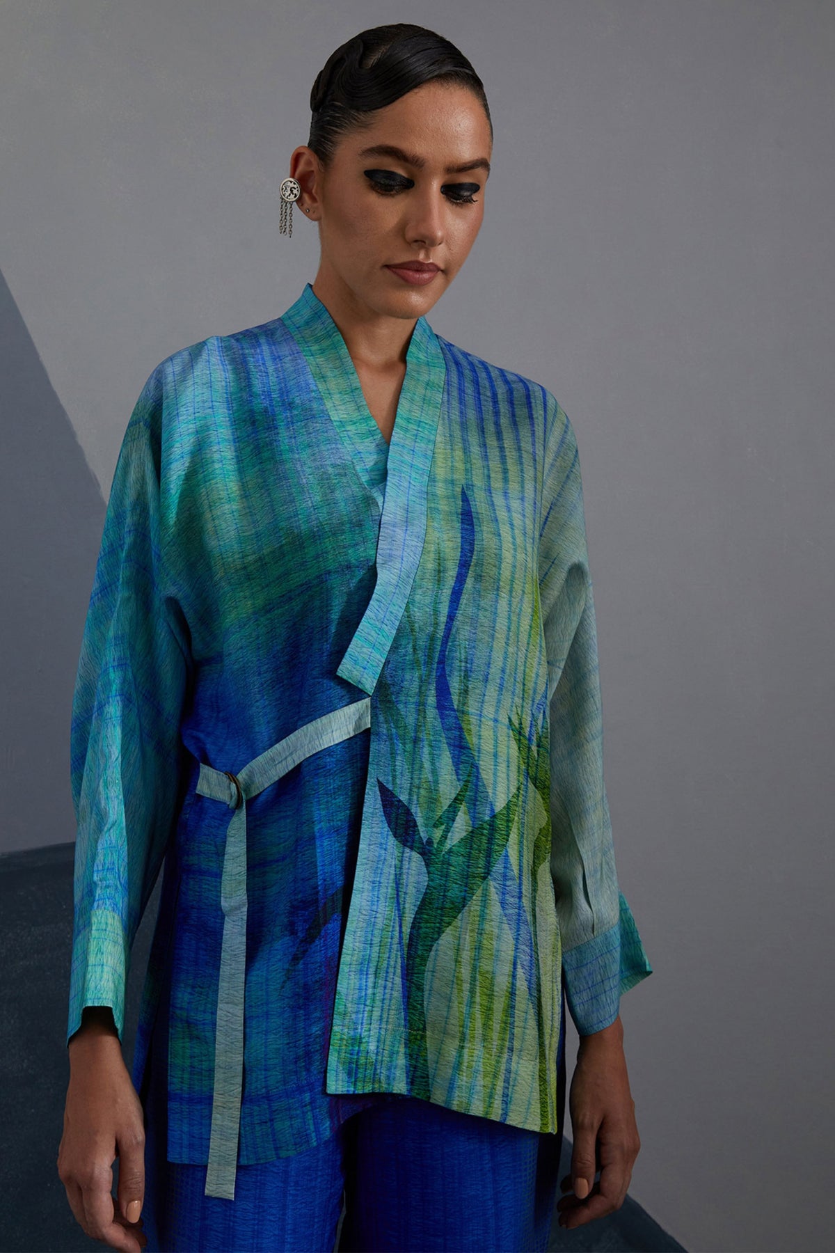 Cascade Oceanic Teal Co-ord Set