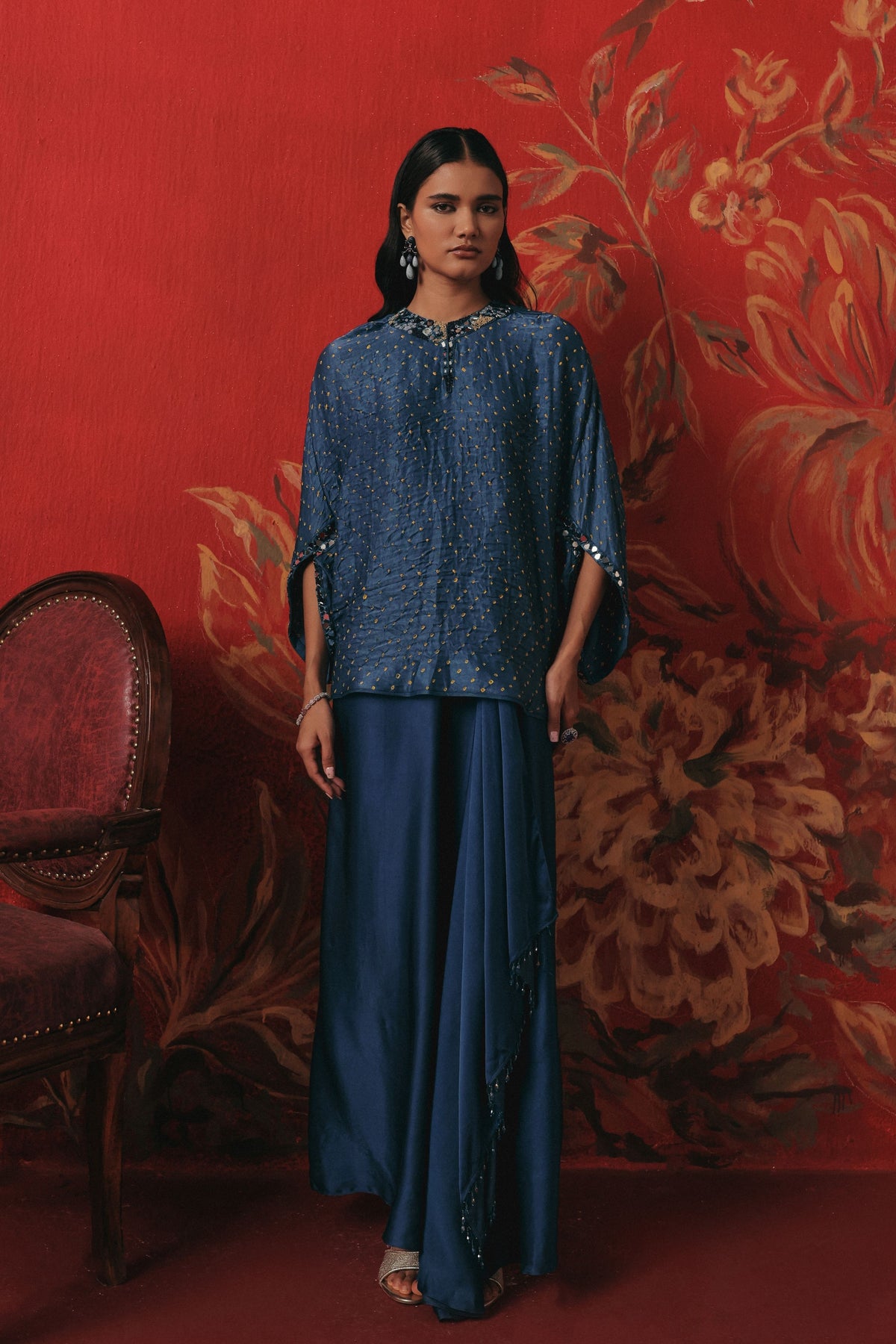 Deep Ocean Skirt Set