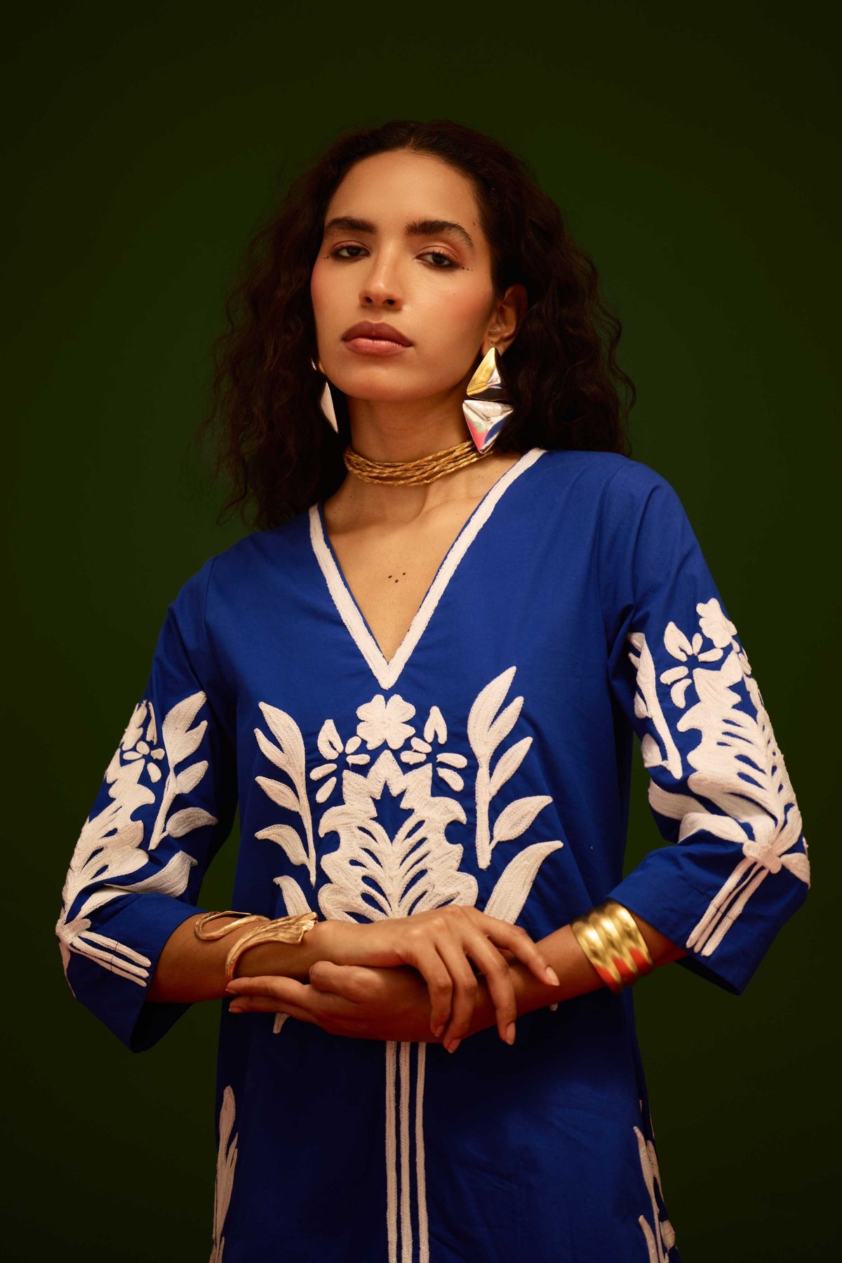 Blue Shift Dress