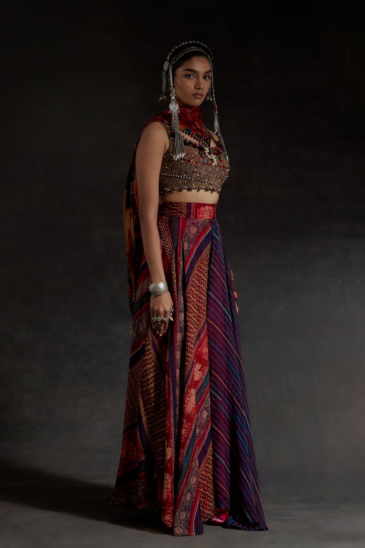 Embroidered Kalpa Blouse Set