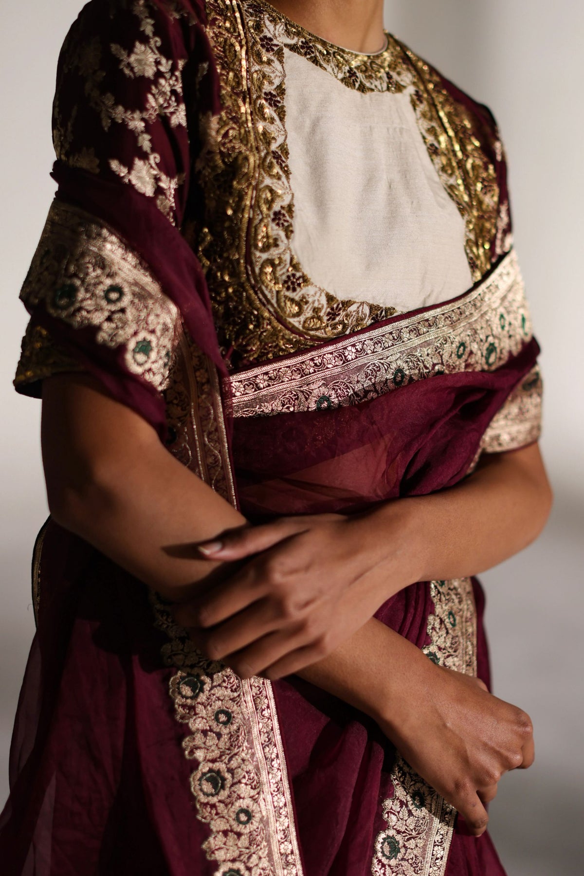 Liza Organza Silk Saree
