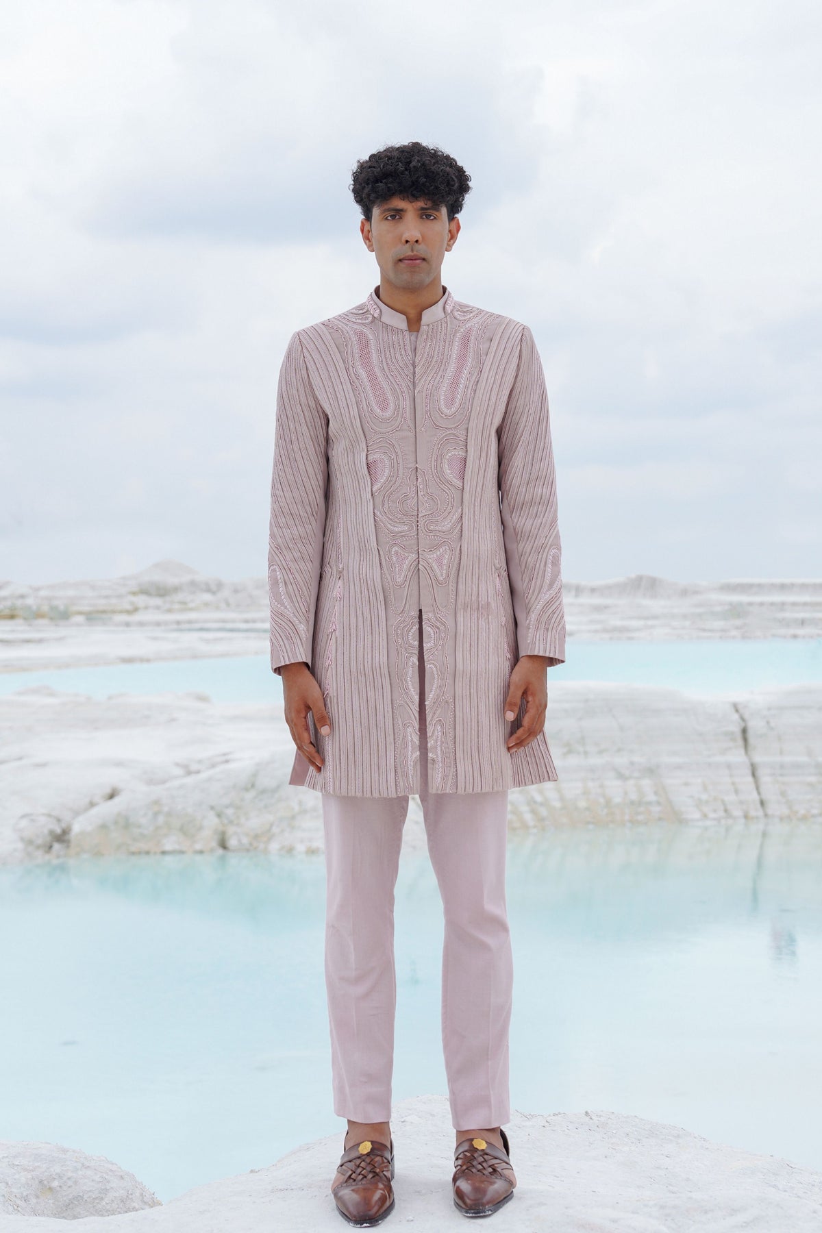 Haze Pink Jacket Set