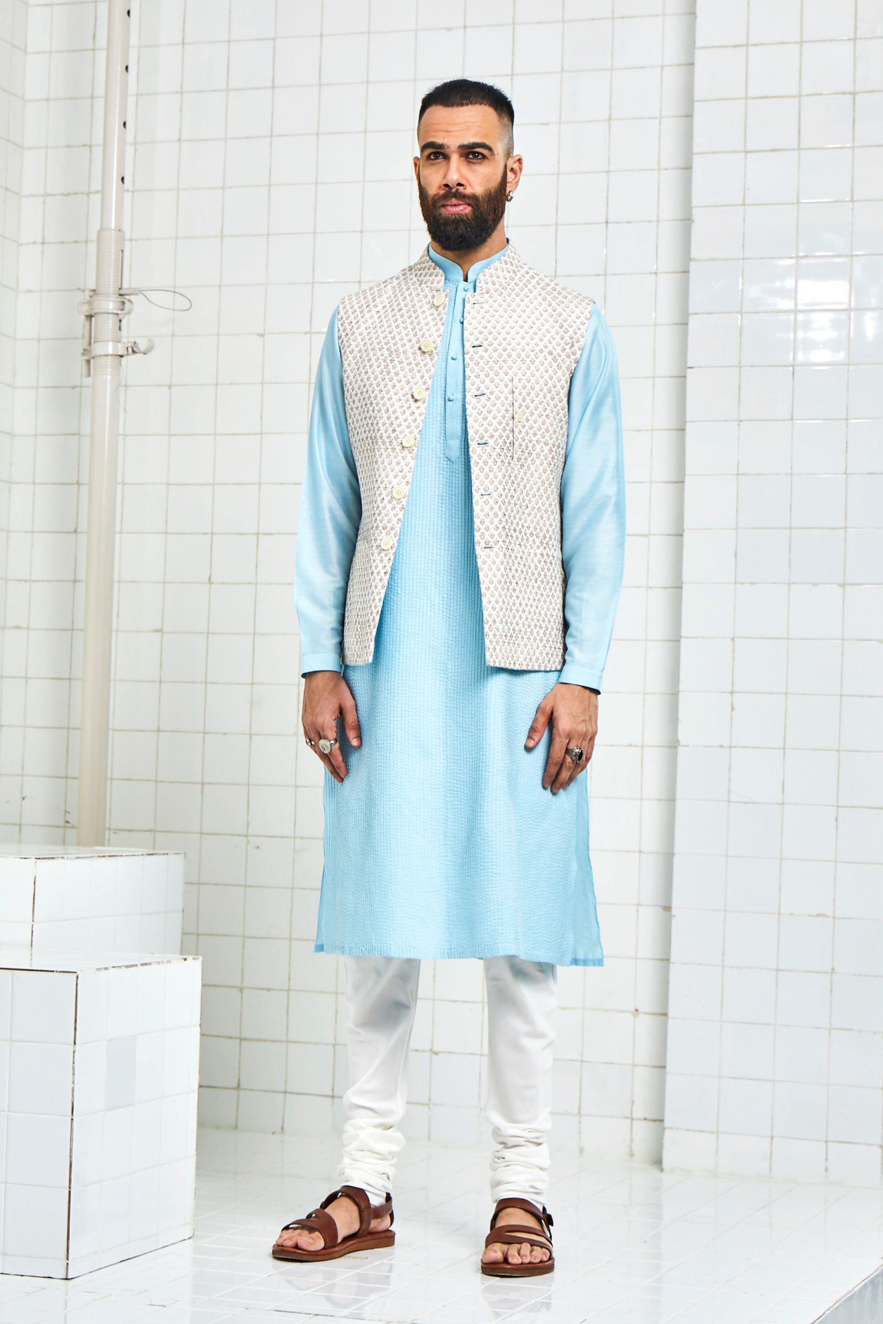 Reversible nehru jacket sales