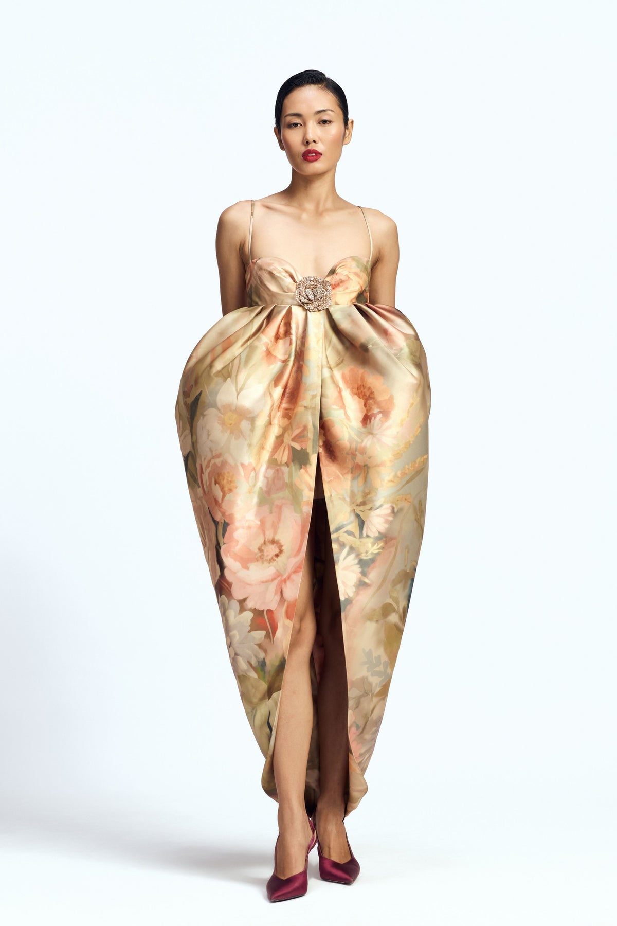 Draped Empire Cut Dress
