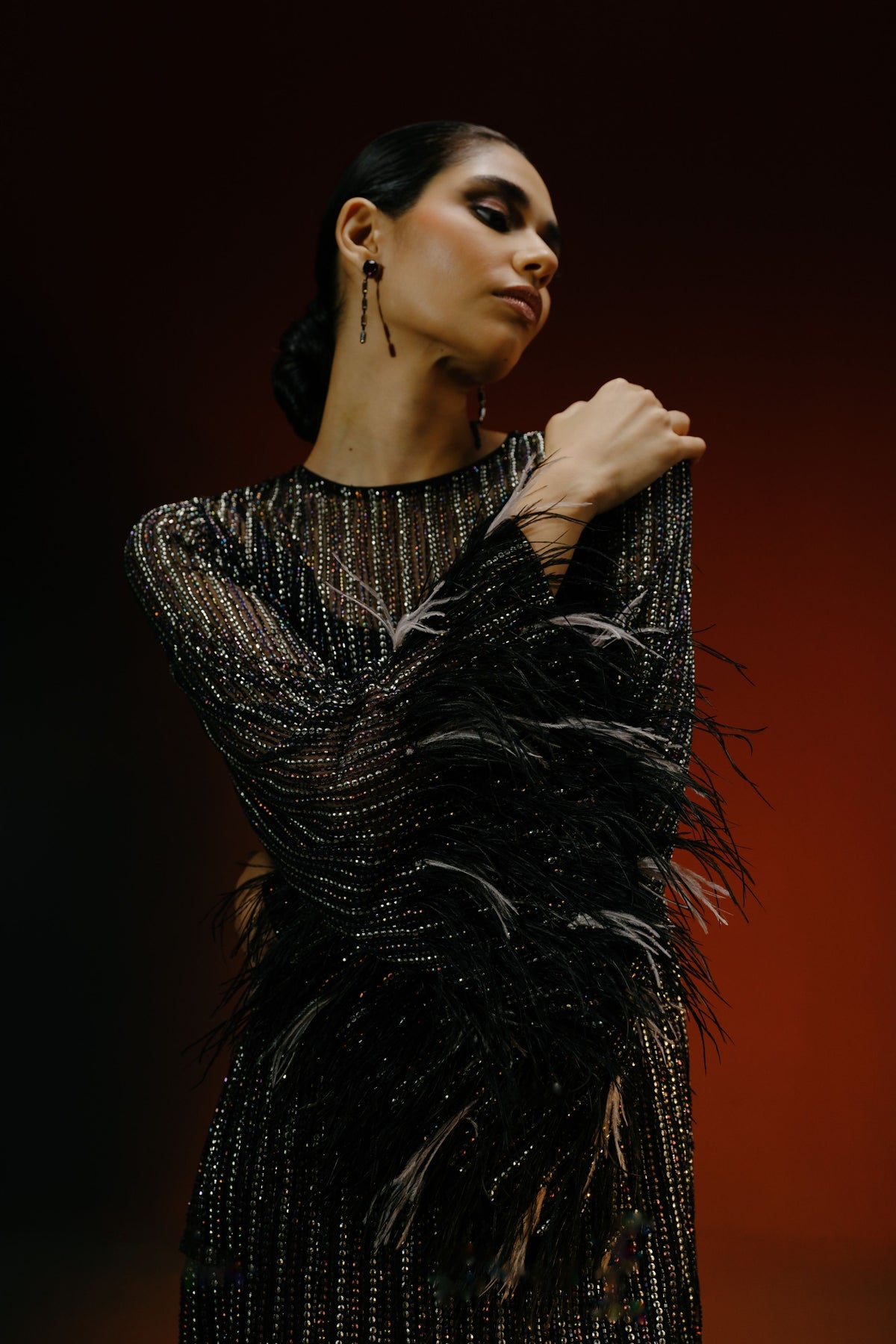 Bugle Beaded Dress