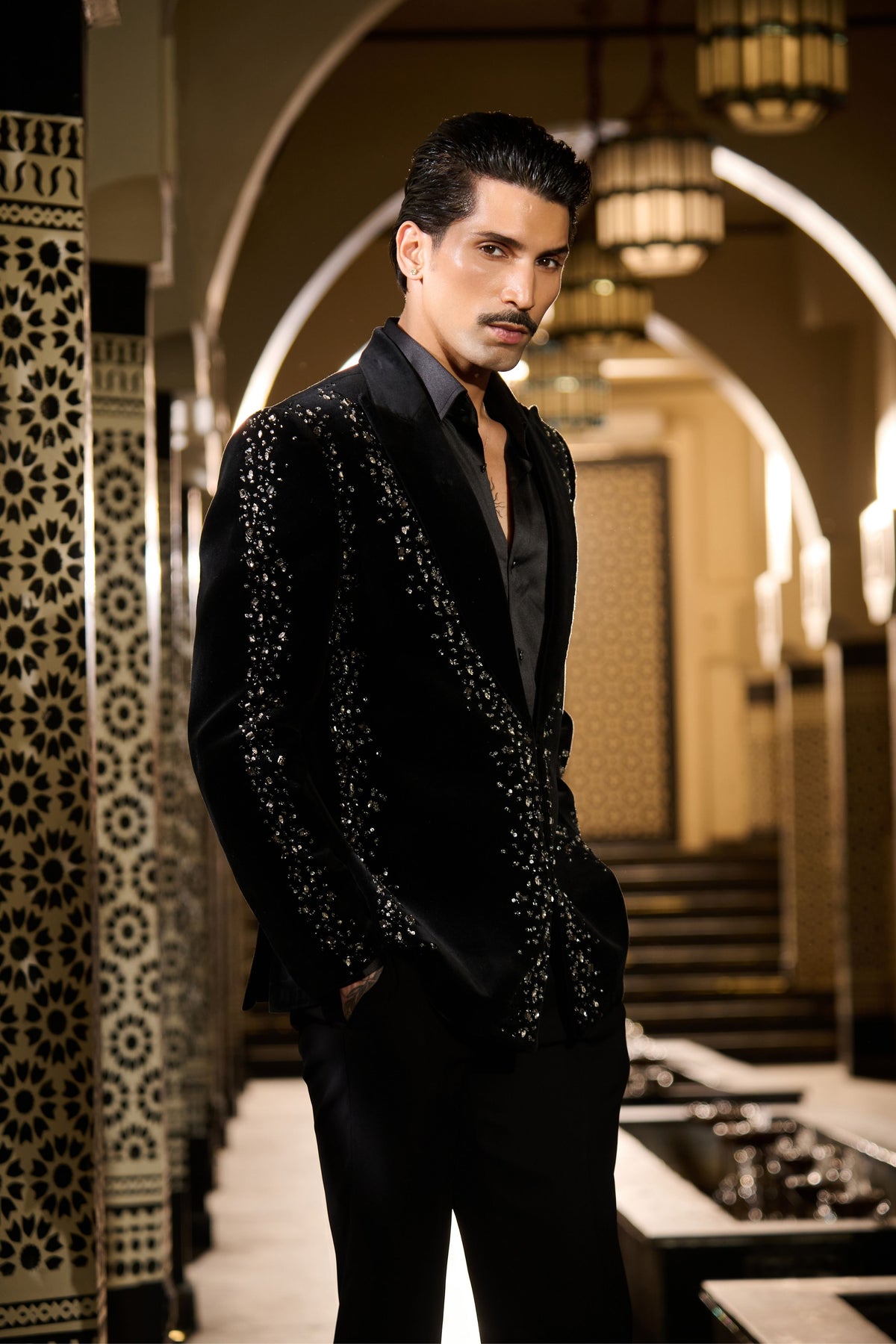 Cosmos Tuxedo Set