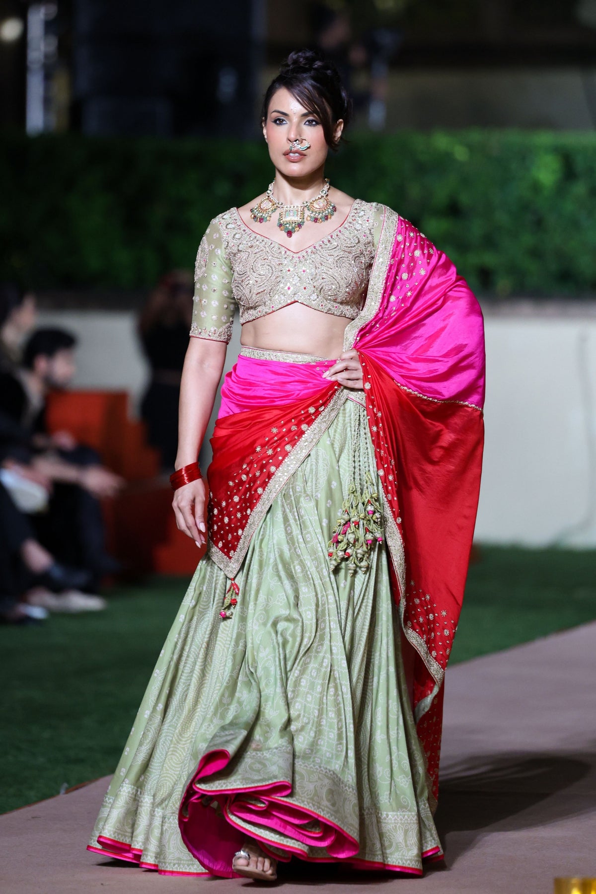 Jarokha Lehenga Set