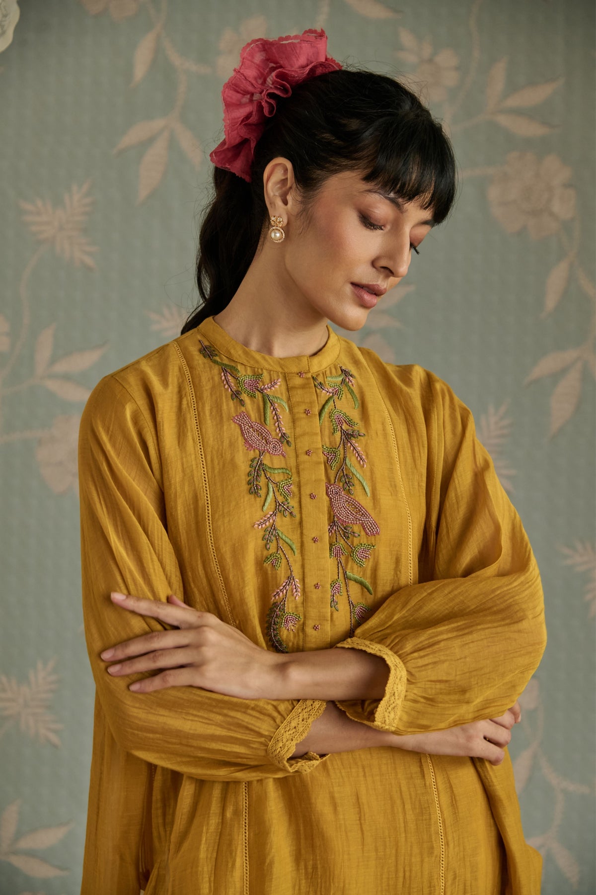 Yellow Zehra Co-ord Set