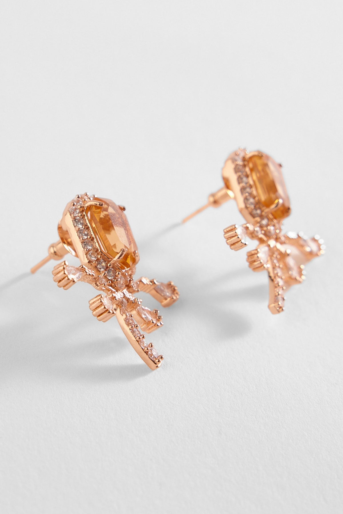 The Faena Mini Stud Earrings in Sapphire