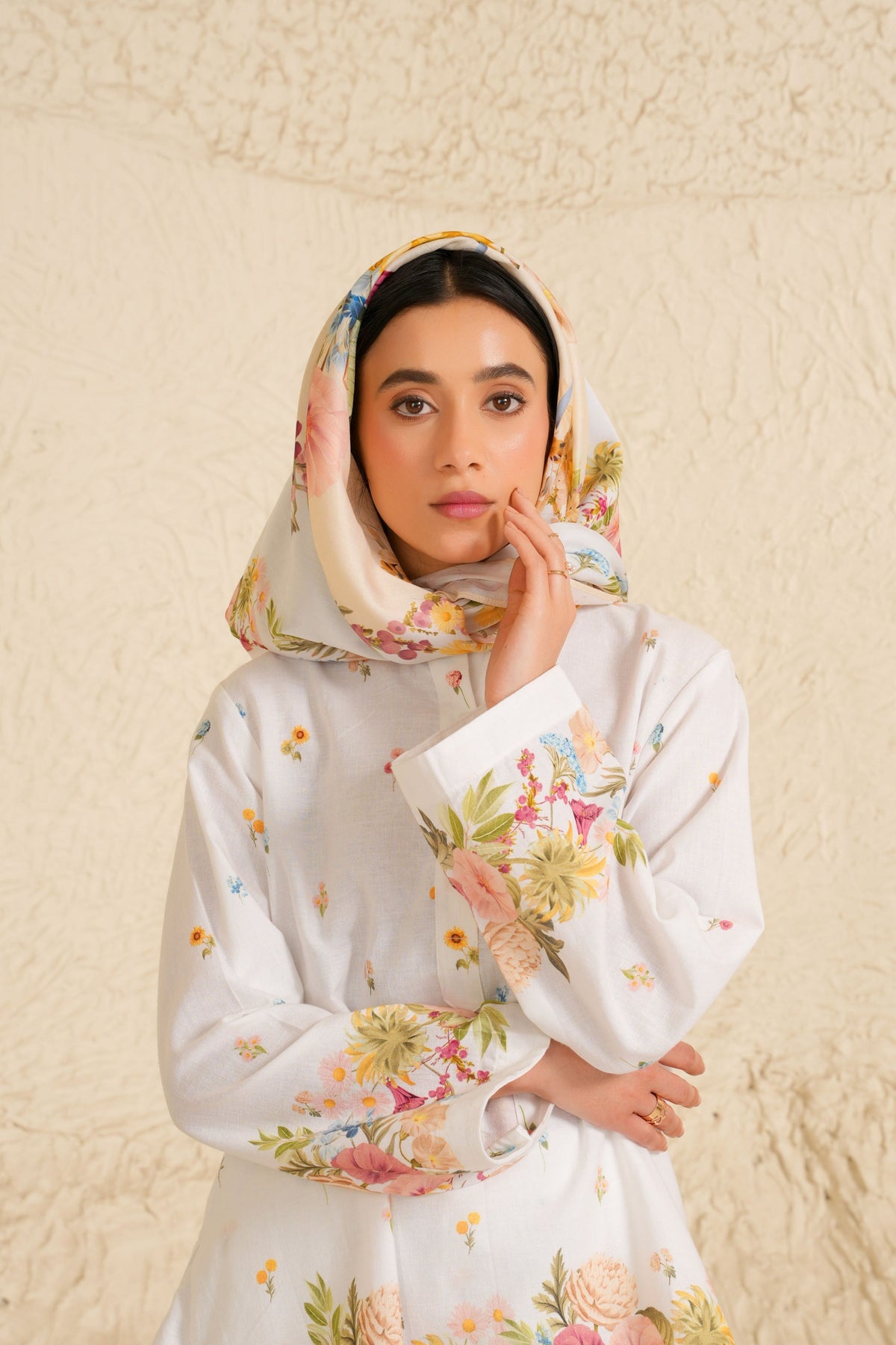 Floral Scarf
