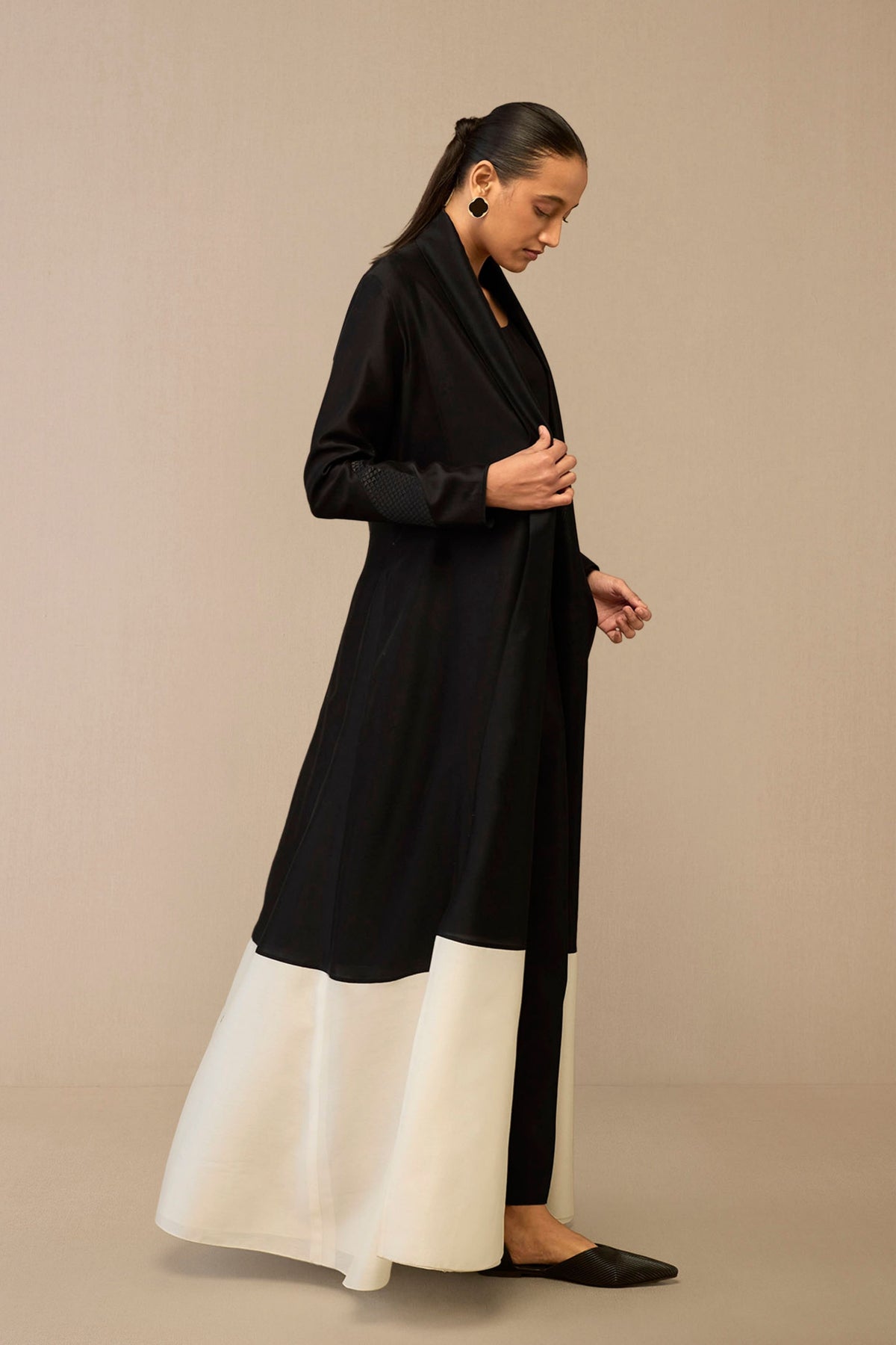 Black Dil-e-zaar Jacket Set