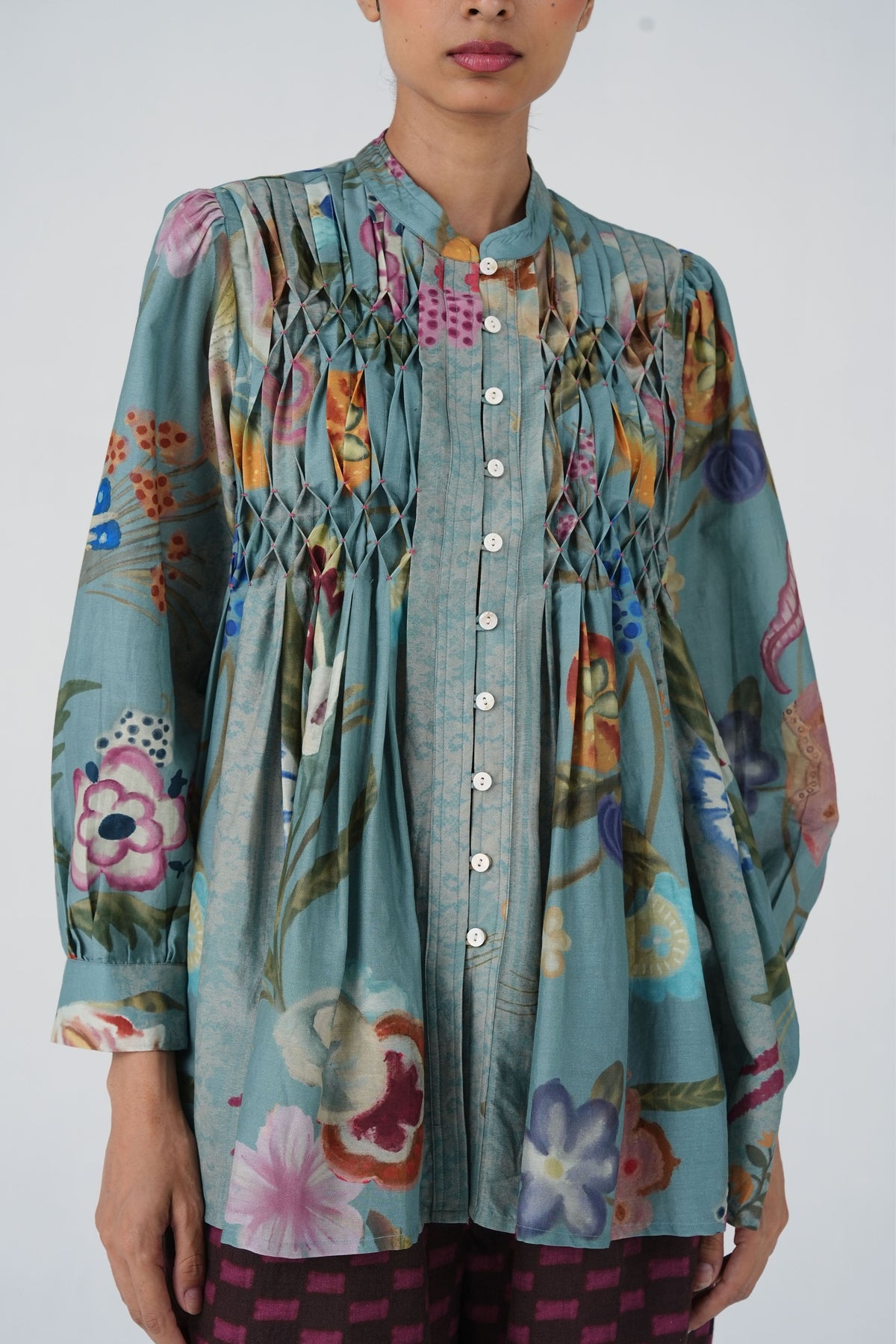 Leni Blue Shirt