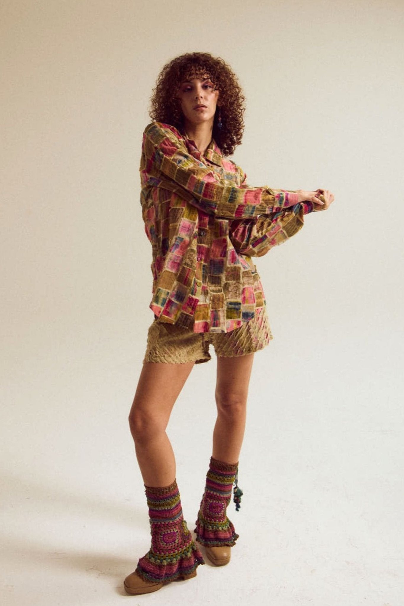 Ecru Cosmos Shirt - Capisvirleo - Elahe