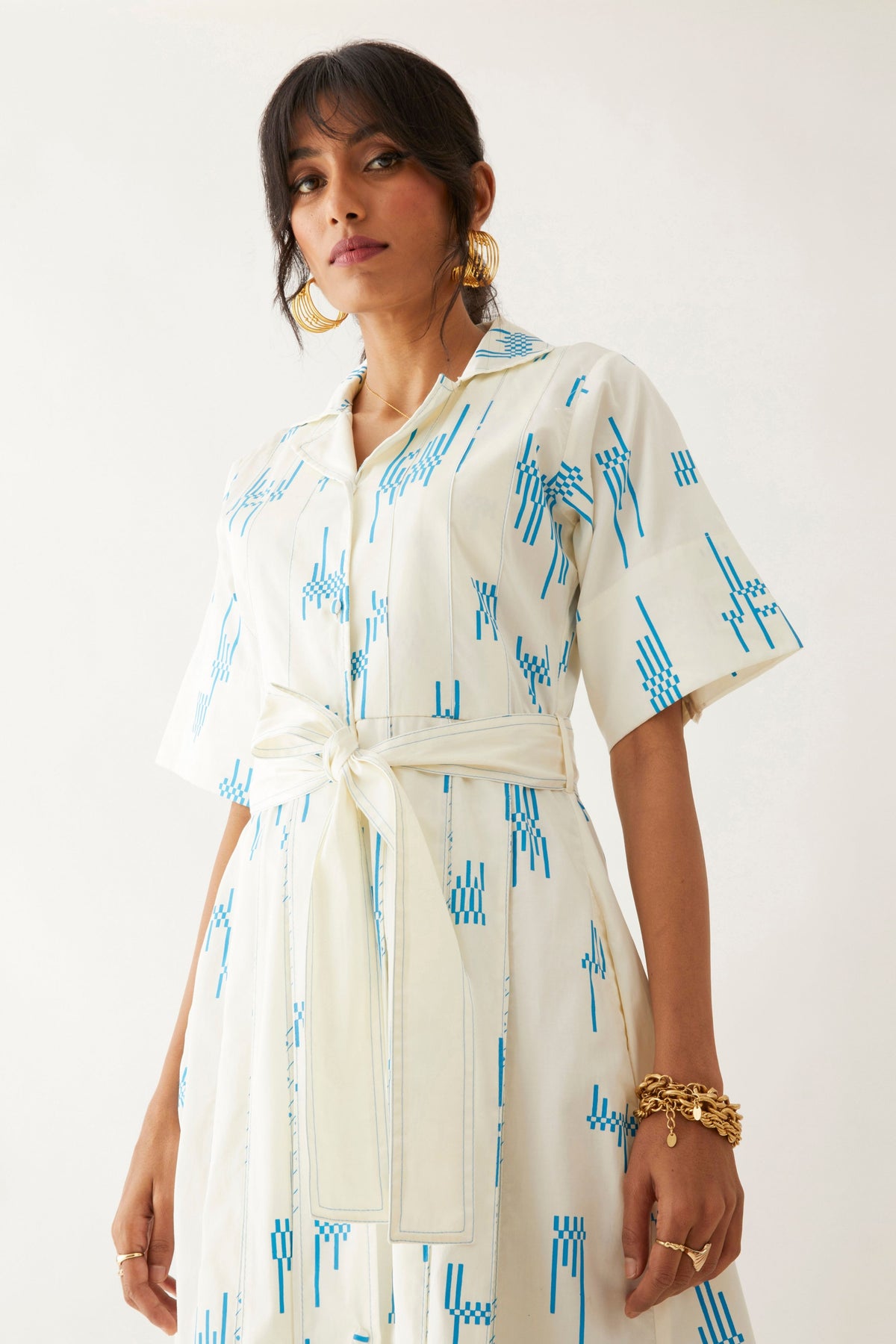 Miyoko Off White Dress