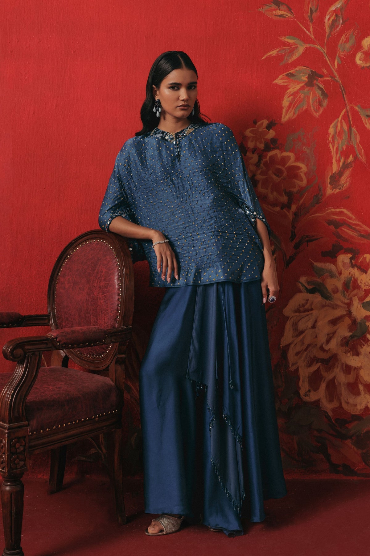 Deep Ocean Skirt Set
