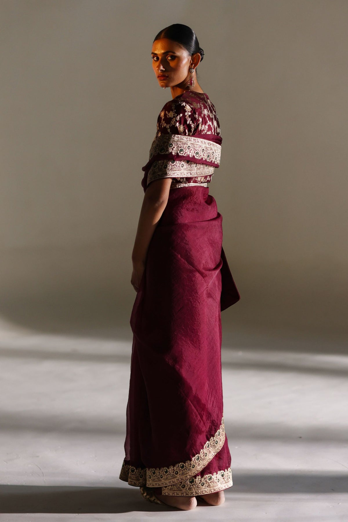 Liza Organza Silk Saree