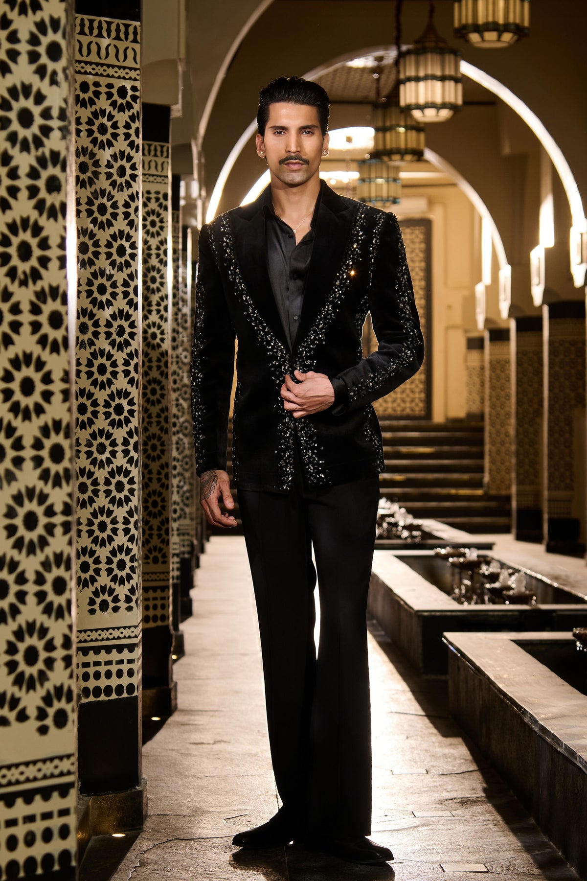 Cosmos Tuxedo Set