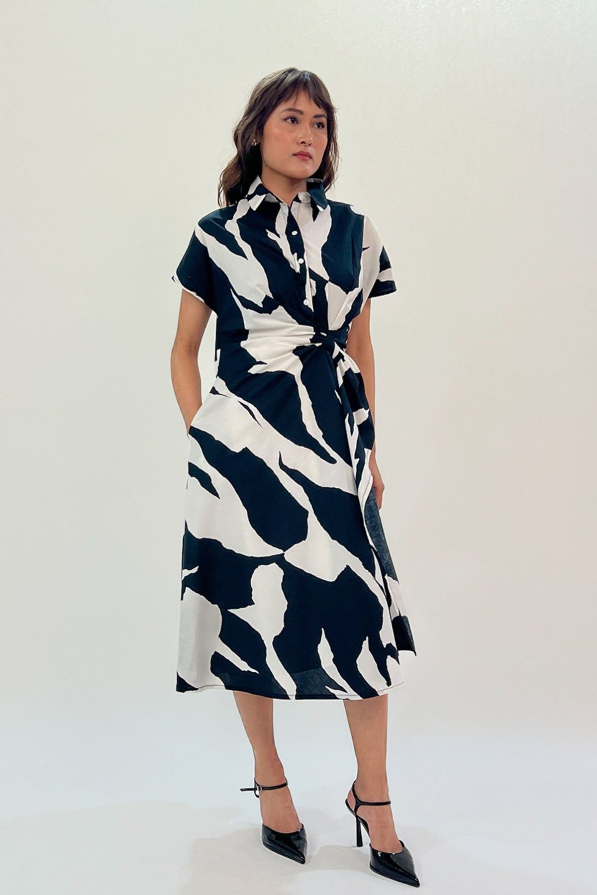 Stream Wrap Dress