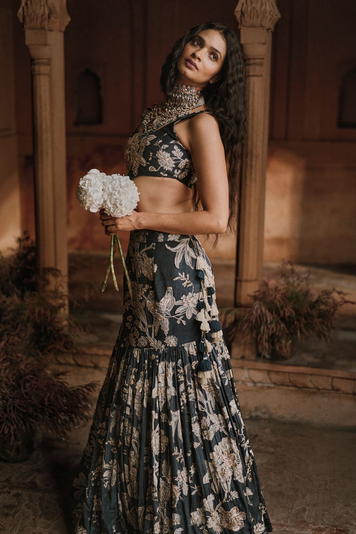 Romantic Fish Cut Lehenga Set