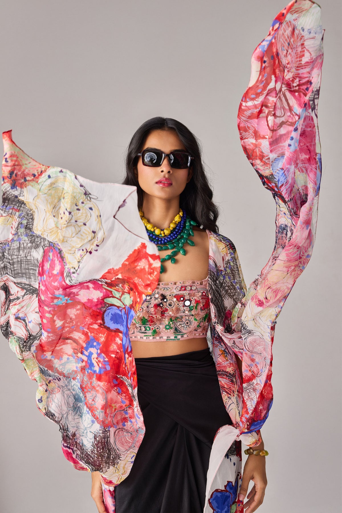 Embroidered Malaika Bustier