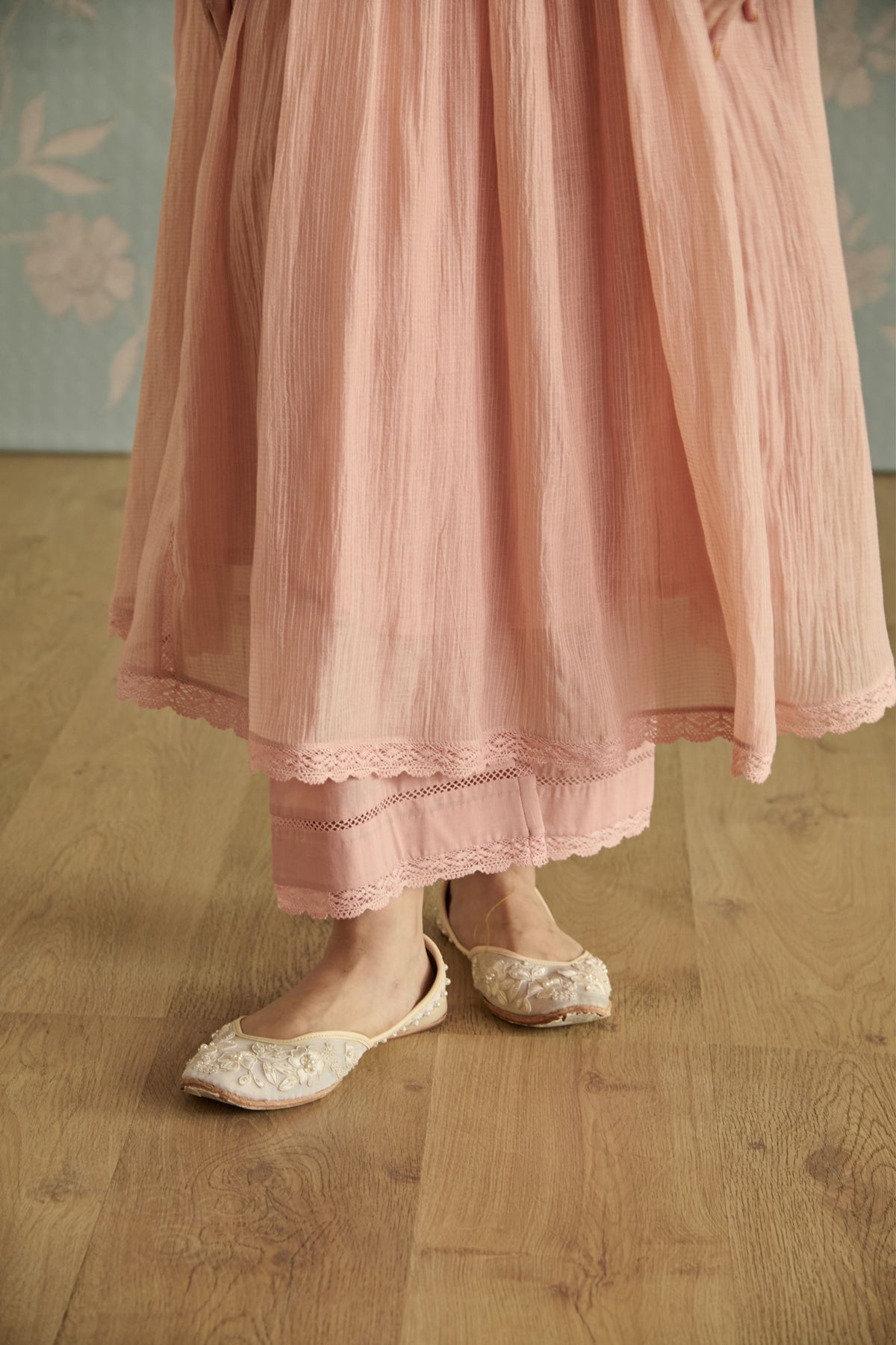 Pink Fiza Kurta Set