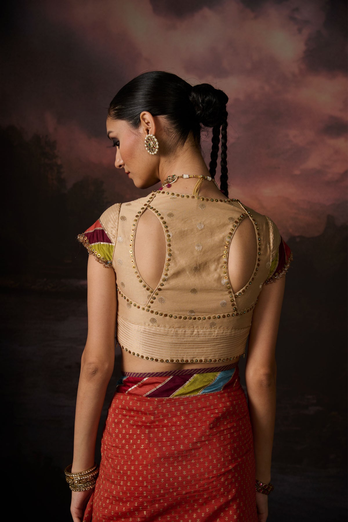 Adah Saree Set