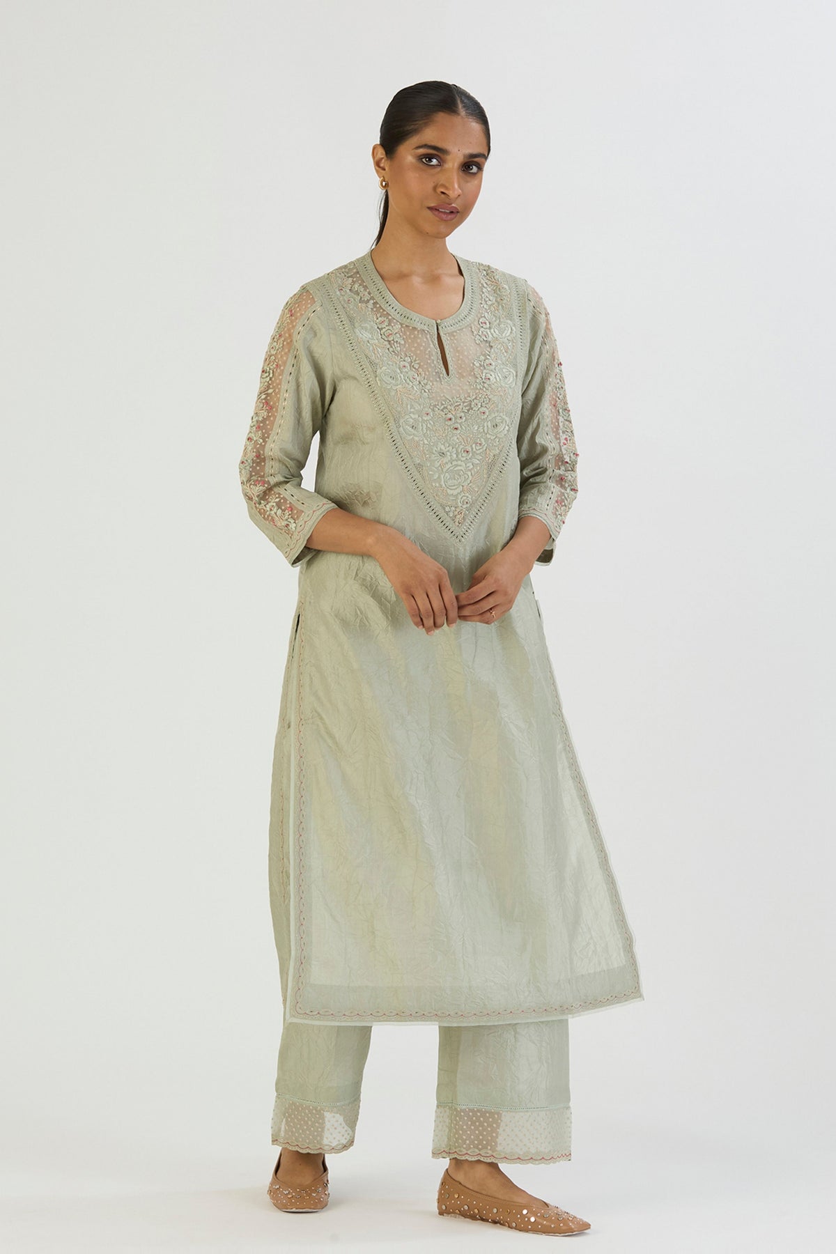 Blue Inaayat Kurta and Pant