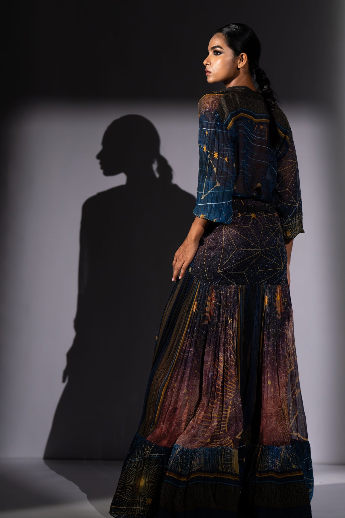 Blue Galaxy Blouse