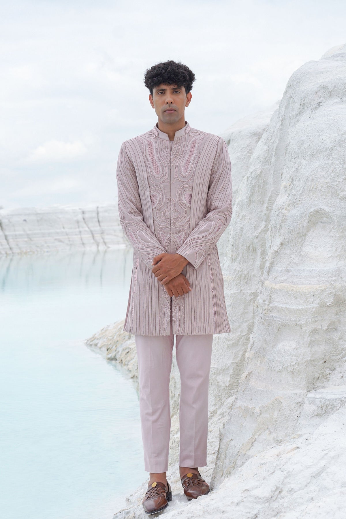 Haze Pink Jacket Set
