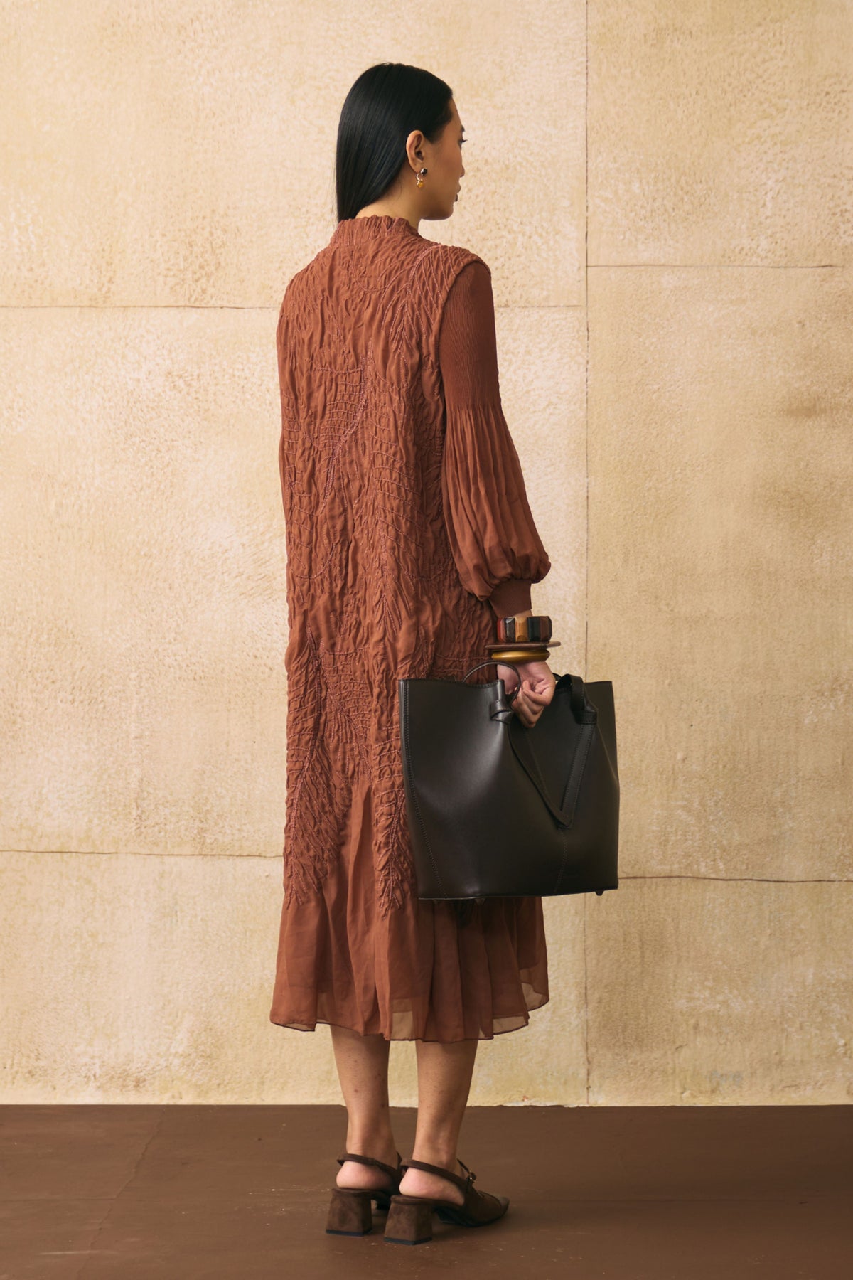 Brown Irenia Dress