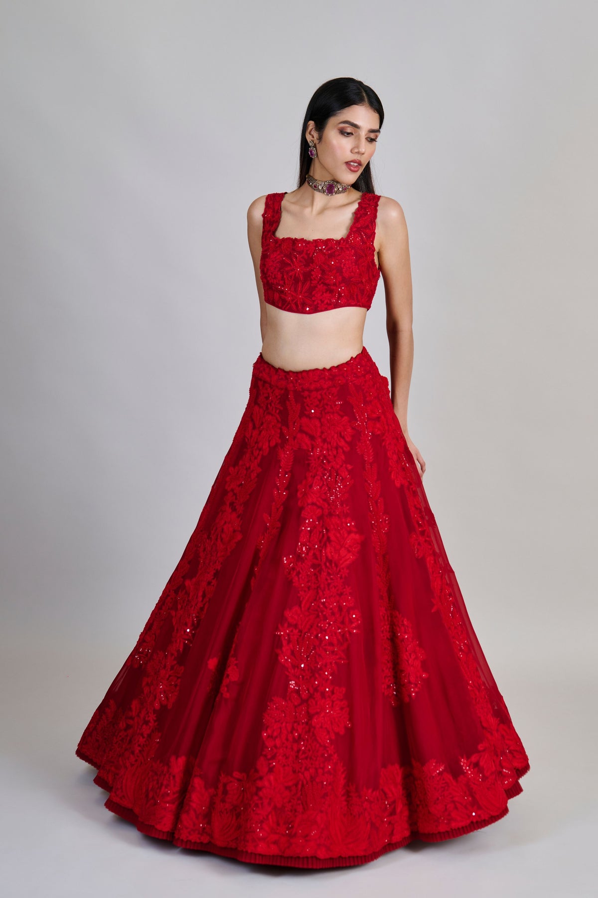Roselle Lehenga Set
