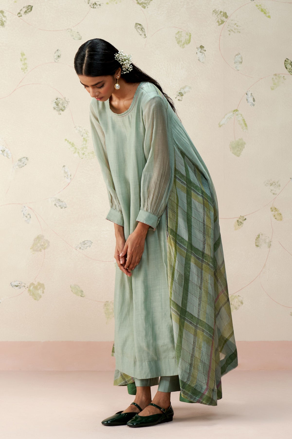Marie Green Kurta Set