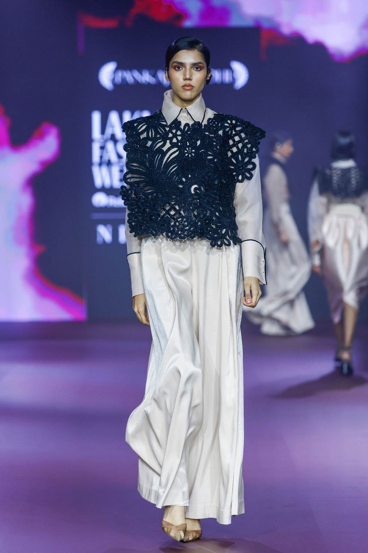 Chorus Cutwork Jacket Set