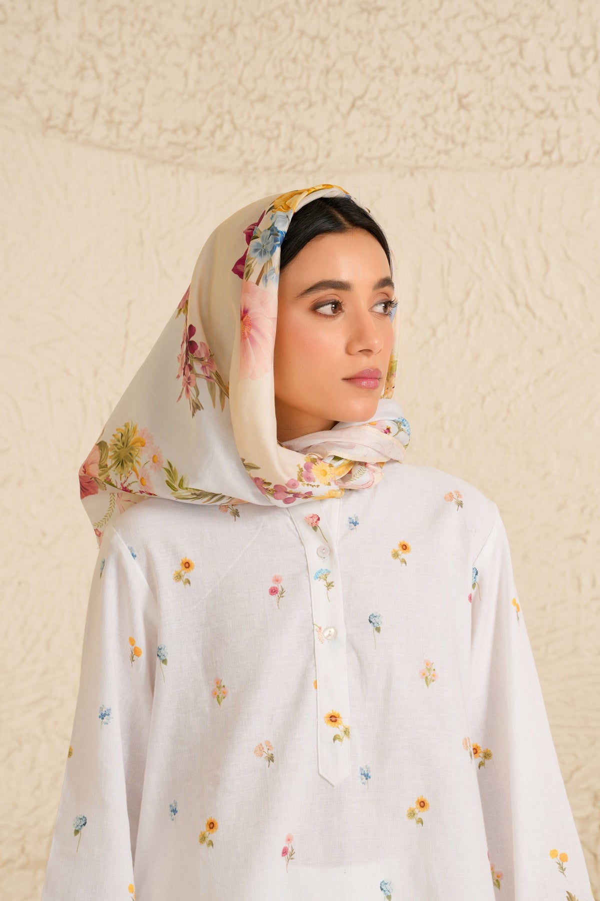 Floral Scarf