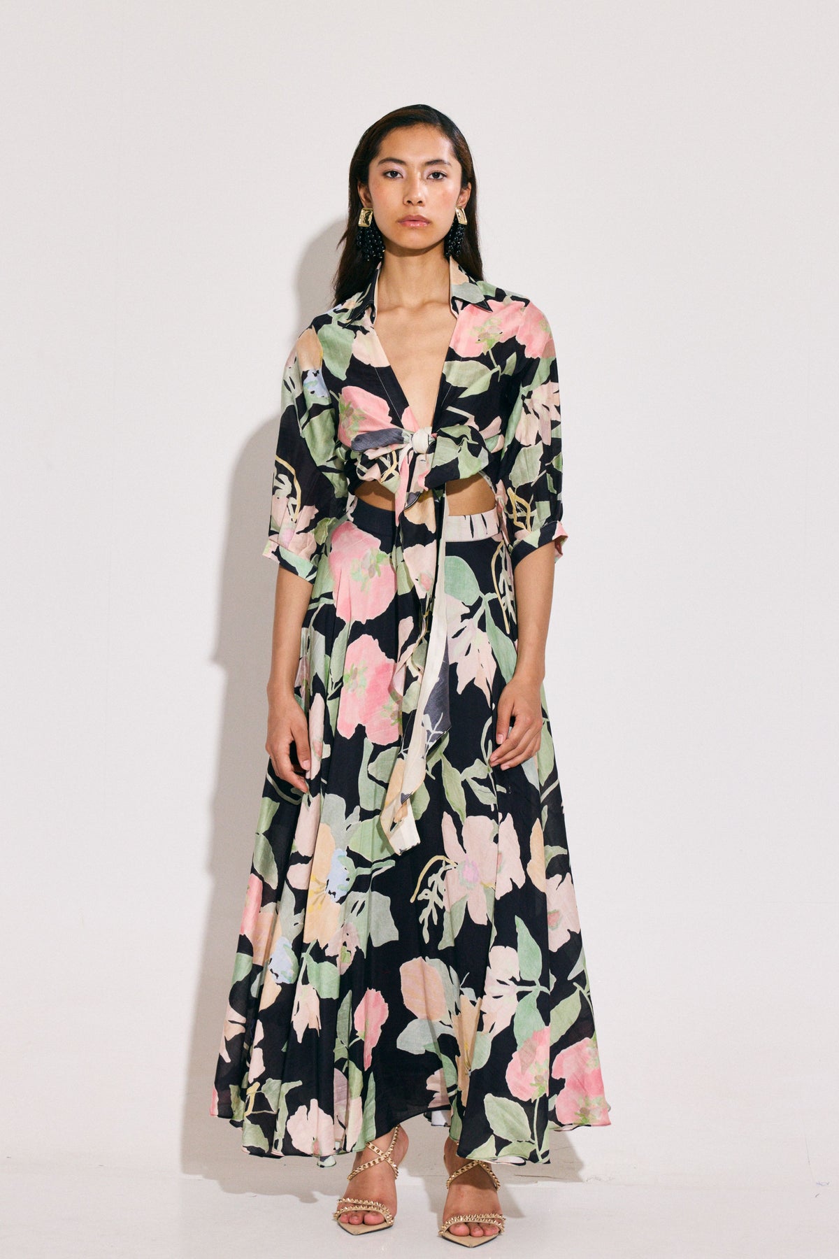 Ferns Print Maple Co-ord Set