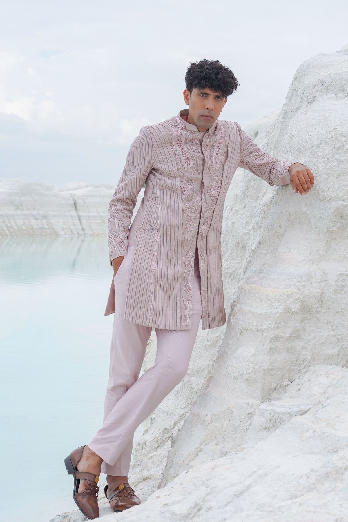 Haze Pink Jacket Set