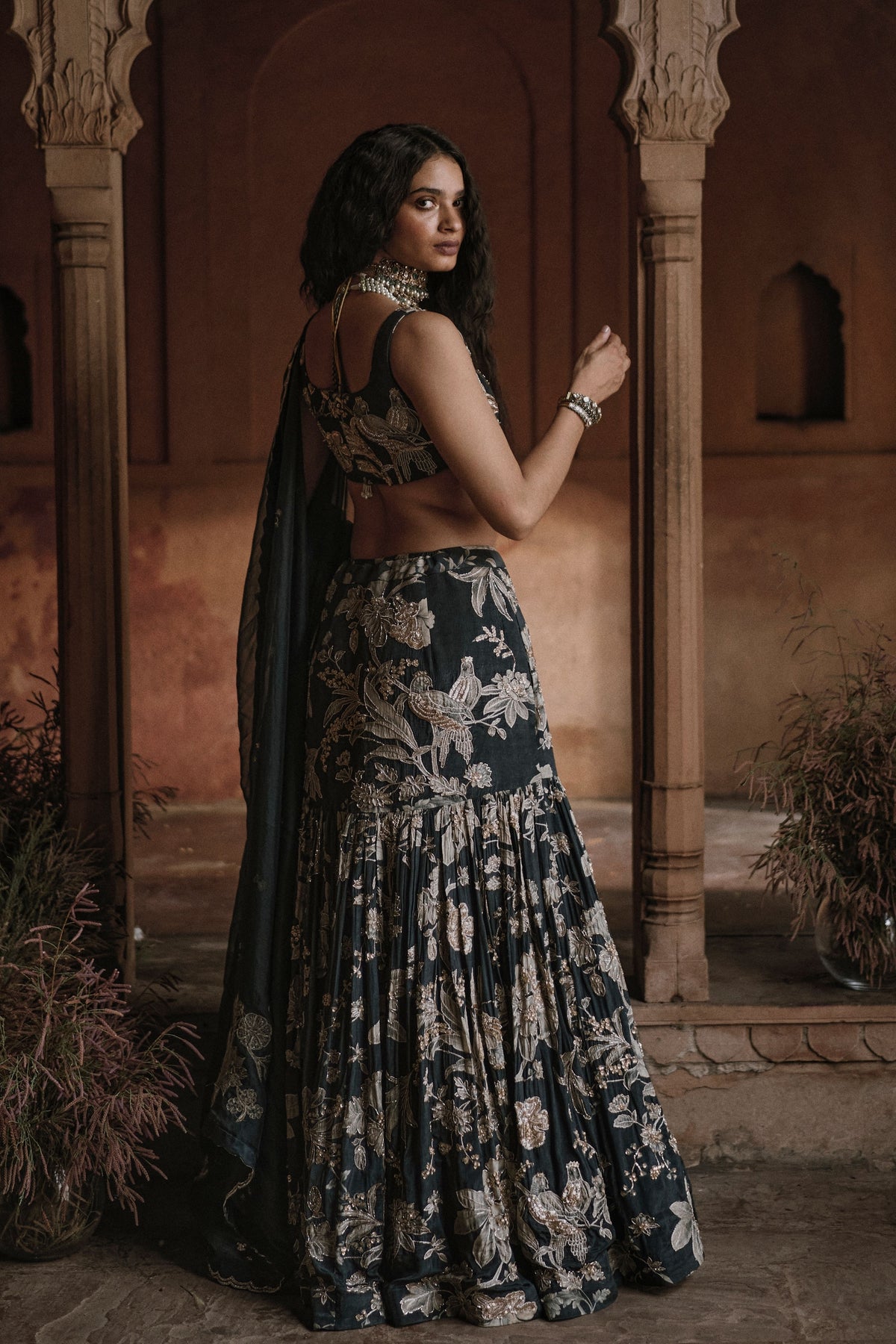 Romantic Fish Cut Lehenga Set