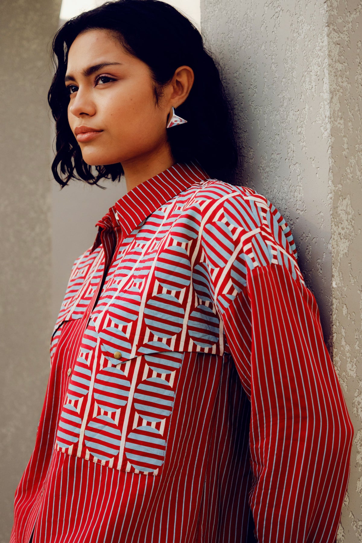 Red Illusion Shirt