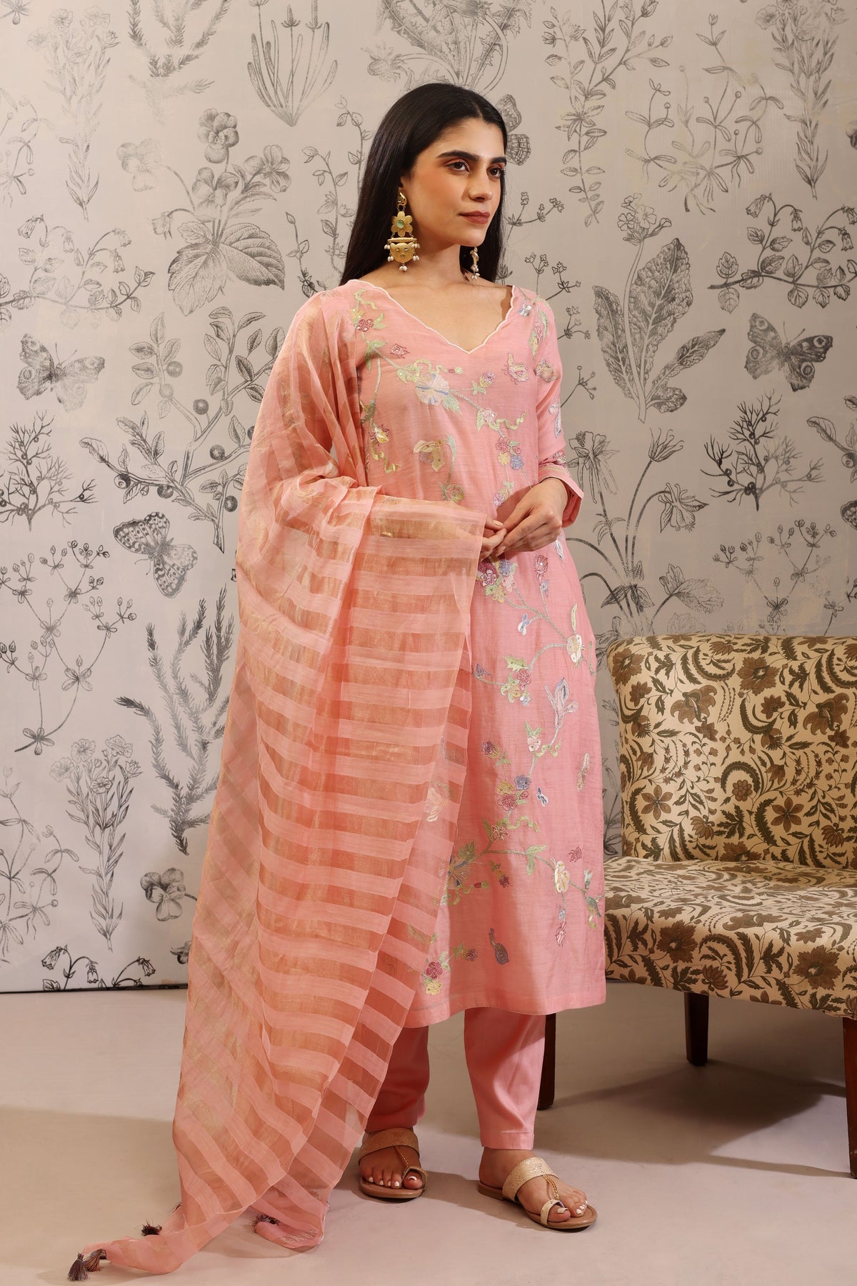 Harita Pink Kurta Set