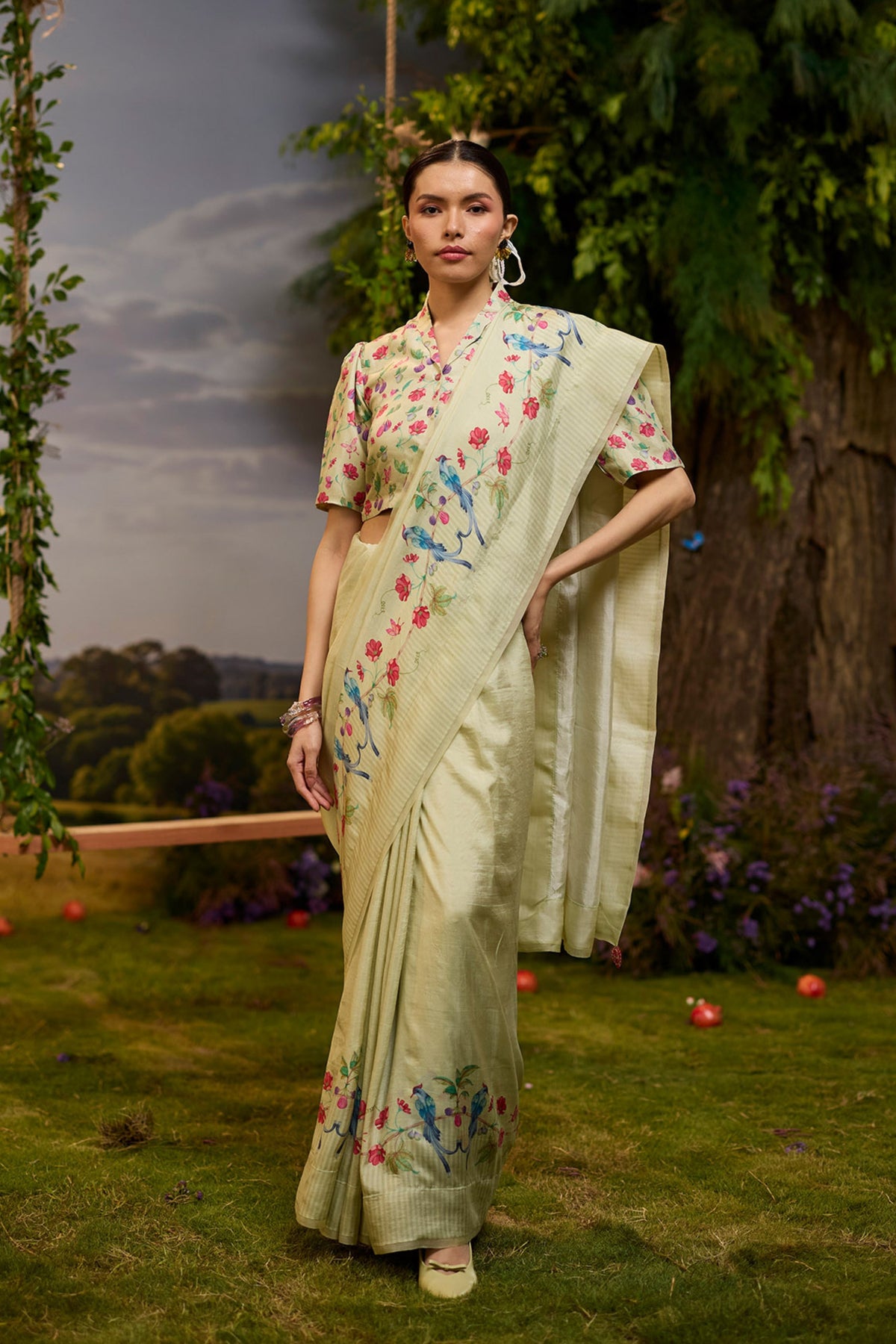 Garden's Edge Saree