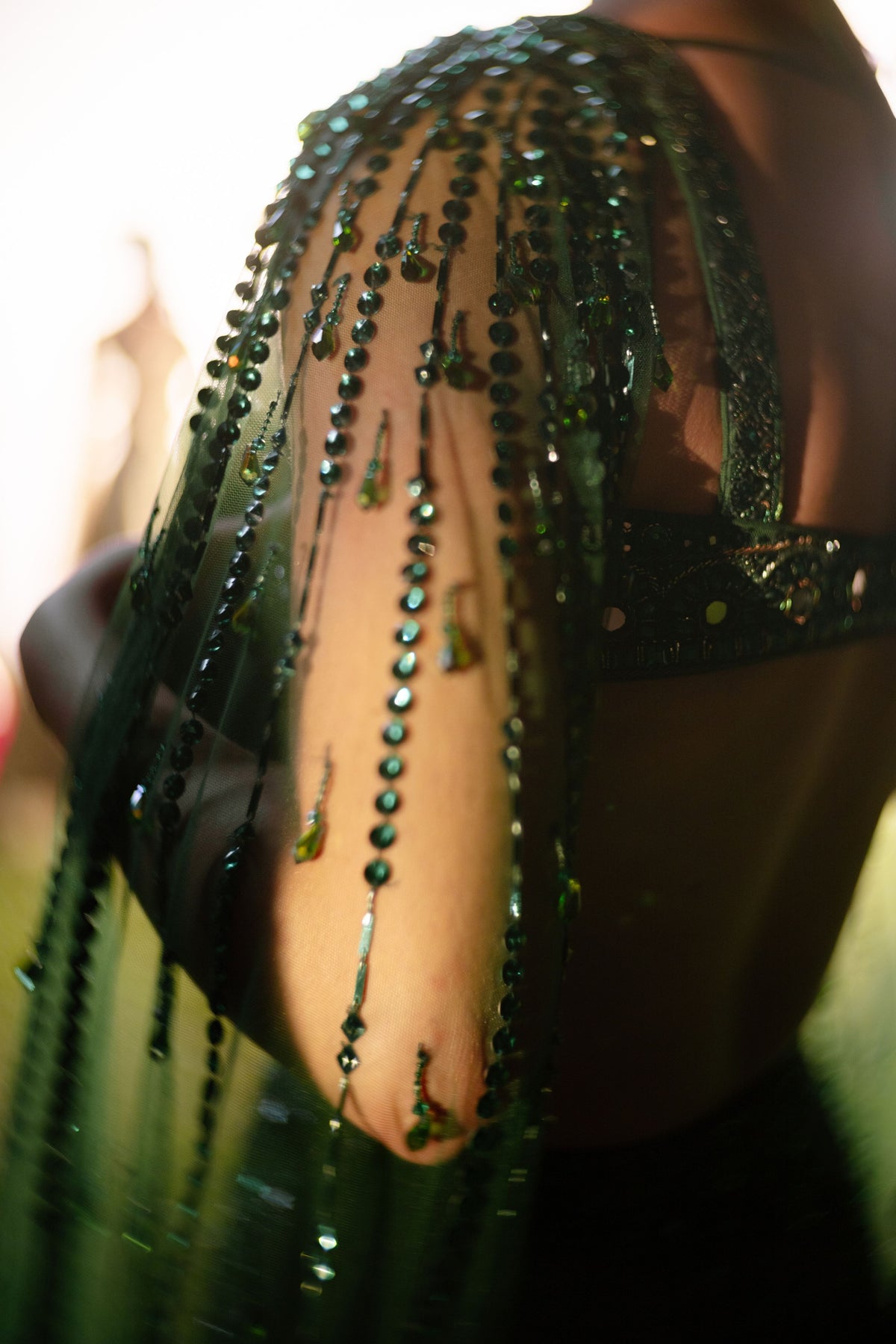 Emerald Élan Lehenga Set