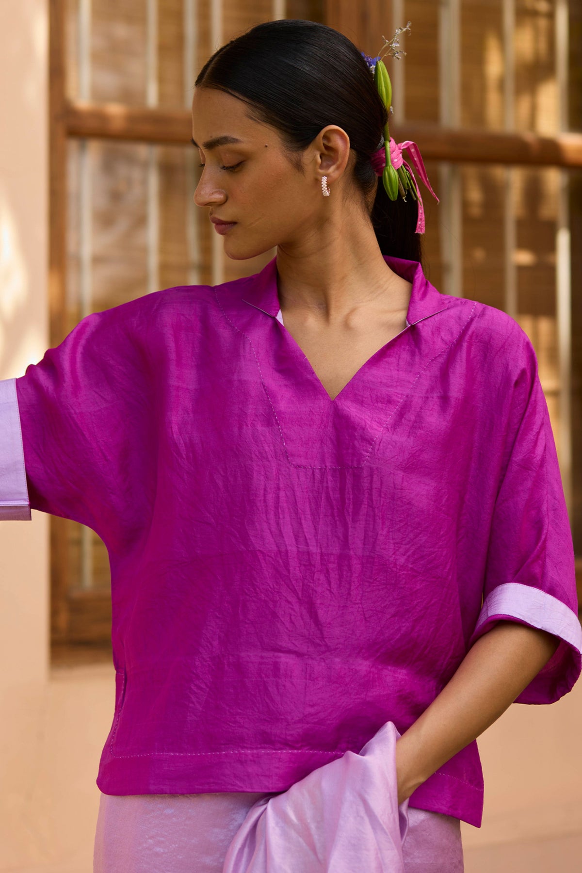 Reflections Jamdani Saree