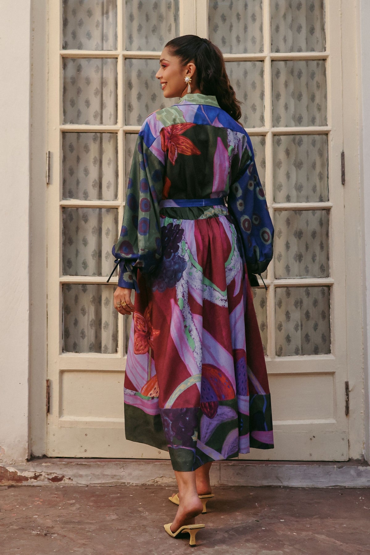 Satrangi Saga Dress